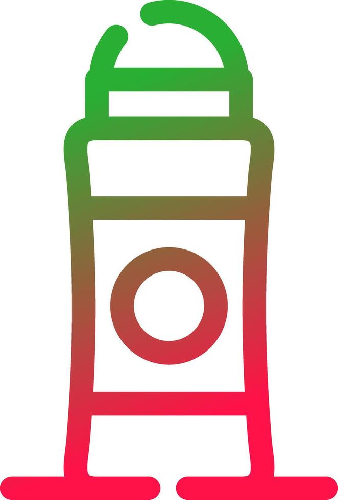 Deodorant Creative Icon Design vector