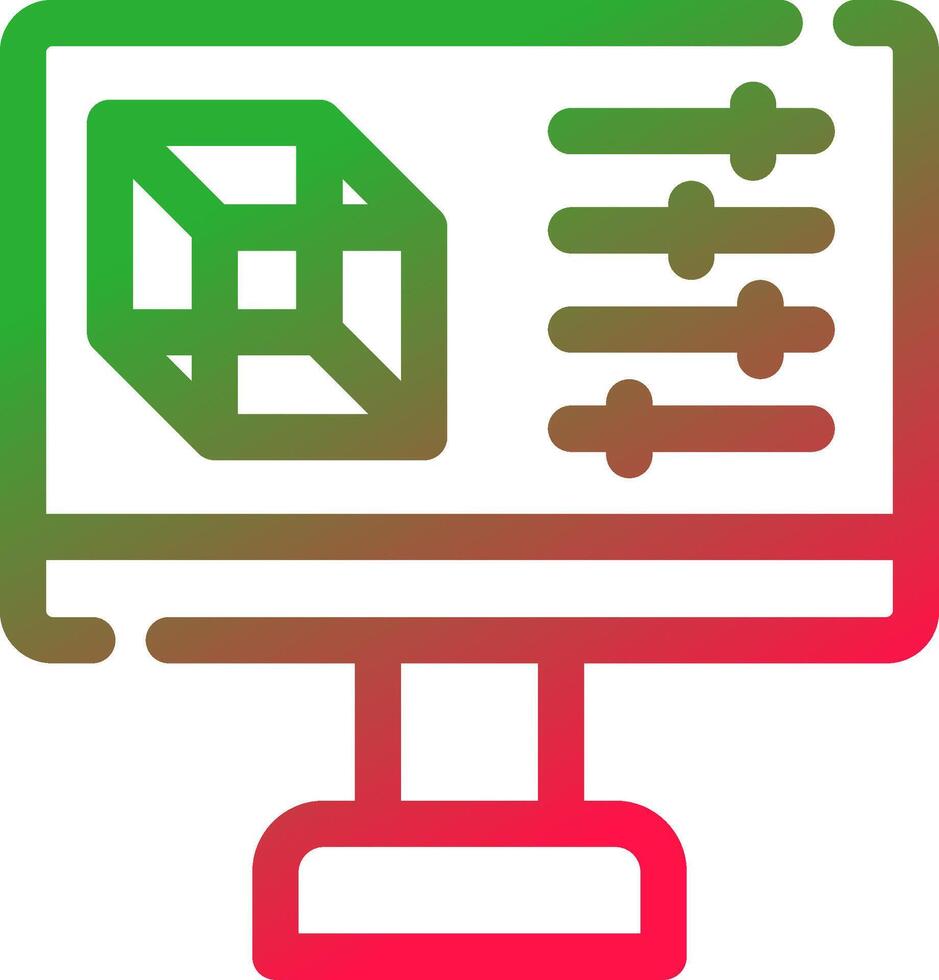 Simulation Creative Icon Design vector