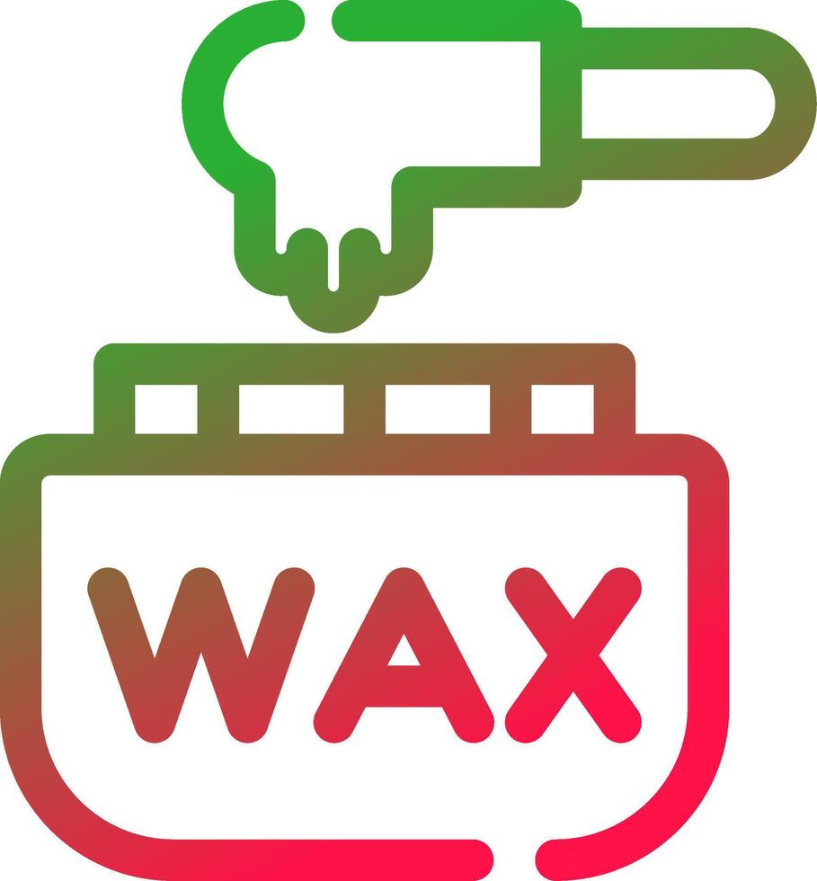 Wax Creative Icon Design vector