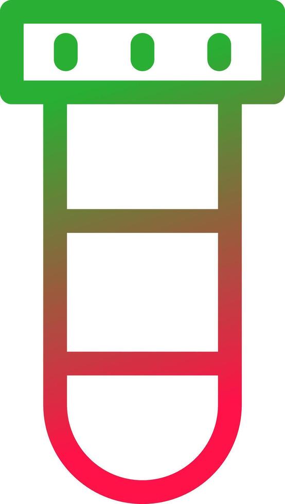 Line Red and Green Gradient vector