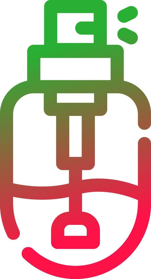 Perfume Creative Icon Design vector