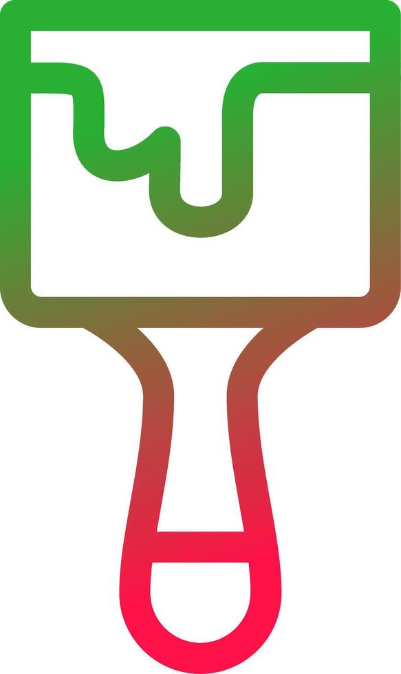 Paint Brush Creative Icon Design vector