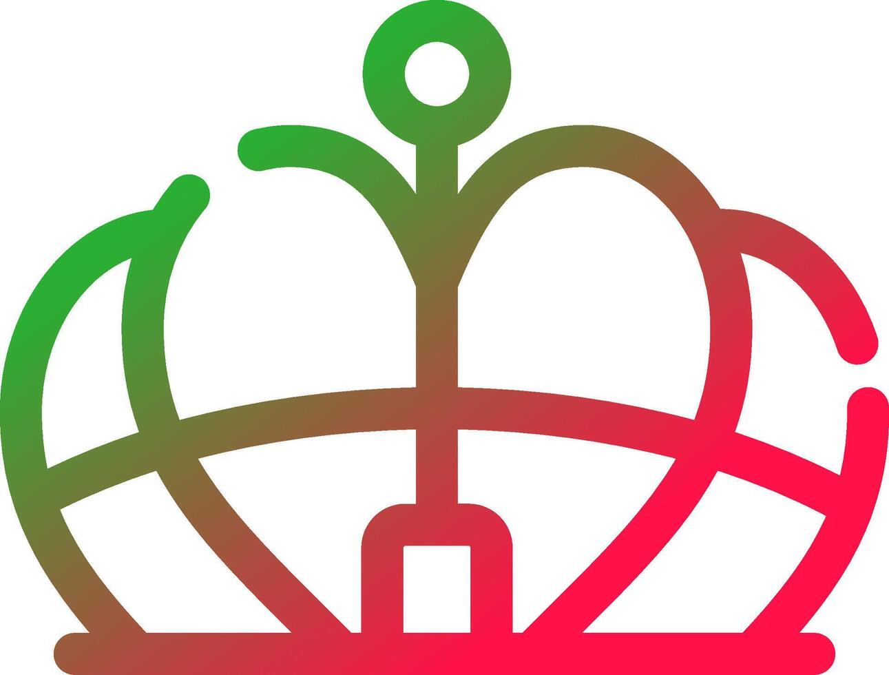 Crown Creative Icon Design vector