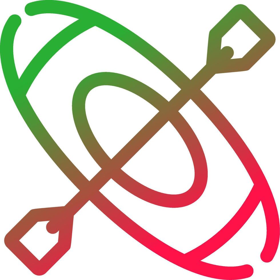 Canoe Creative Icon Design vector