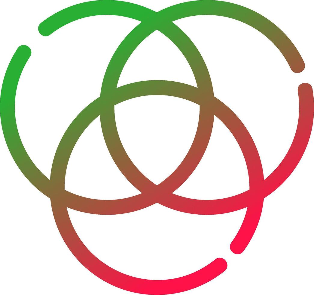 RGB Creative Icon Design vector