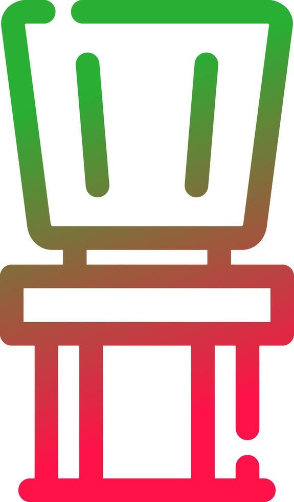 Chair Creative Icon Design vector