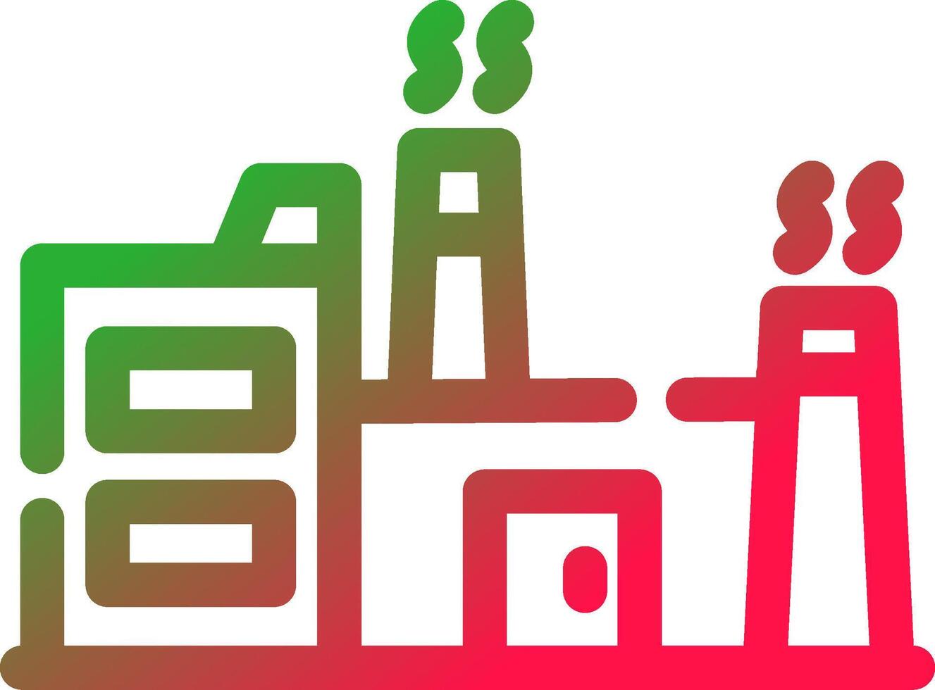Factory Creative Icon Design vector
