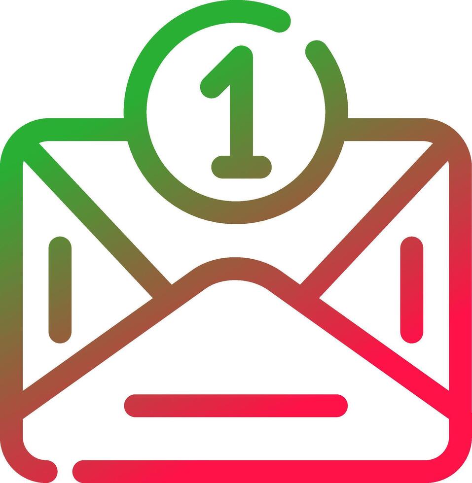 Email Creative Icon Design vector