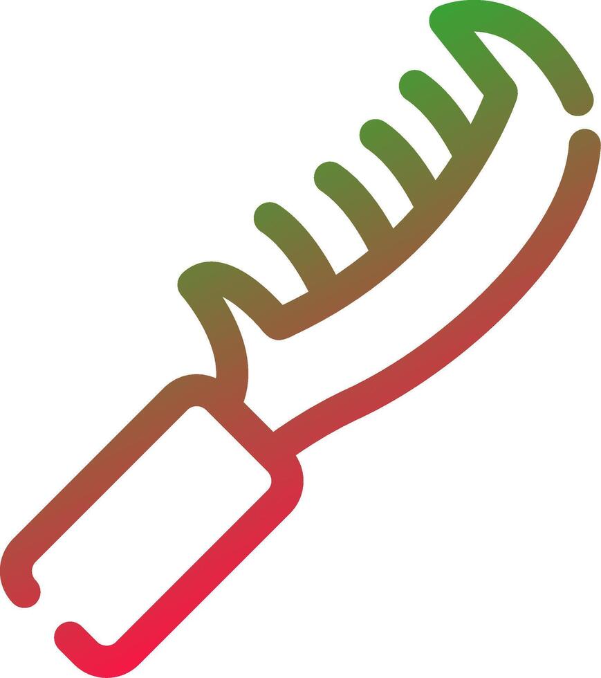 Comb Creative Icon Design vector