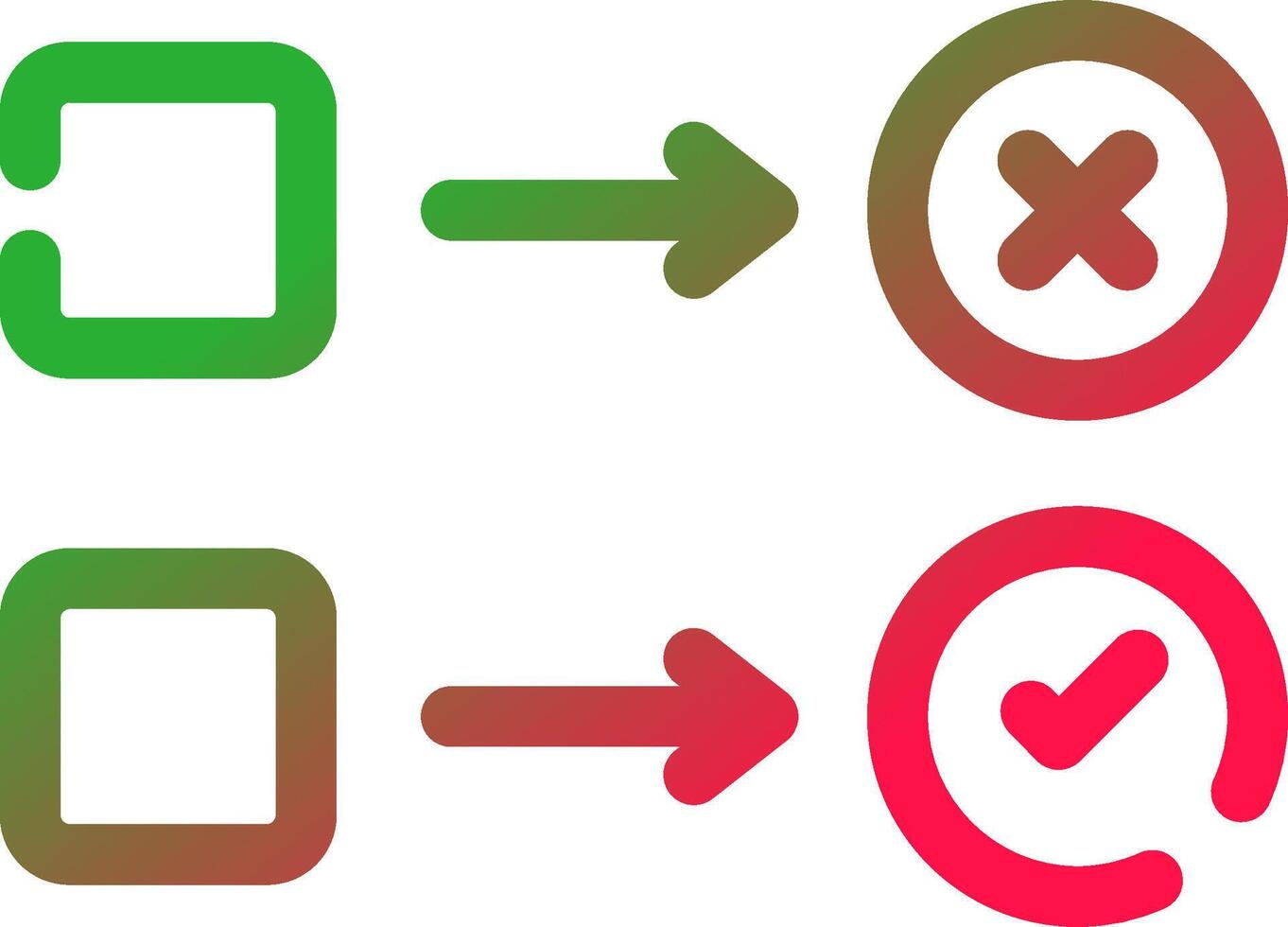 Status Creative Icon Design vector