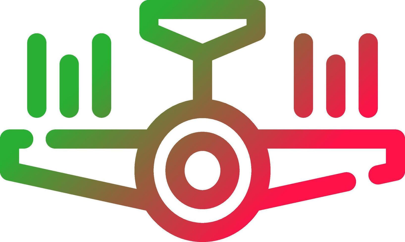 Airplane Creative Icon Design vector