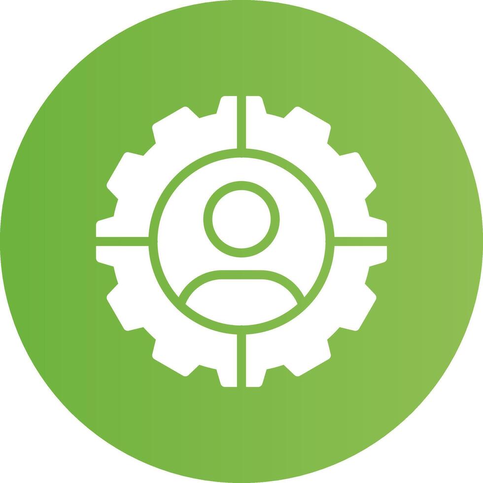 Personalization Creative Icon Design vector