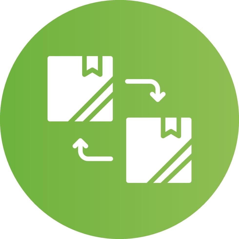 Replacement Creative Icon Design vector