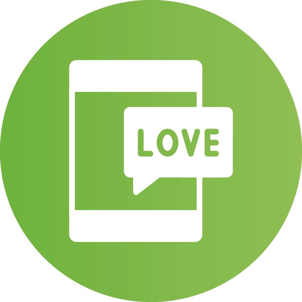 Love Call Creative Icon Design vector