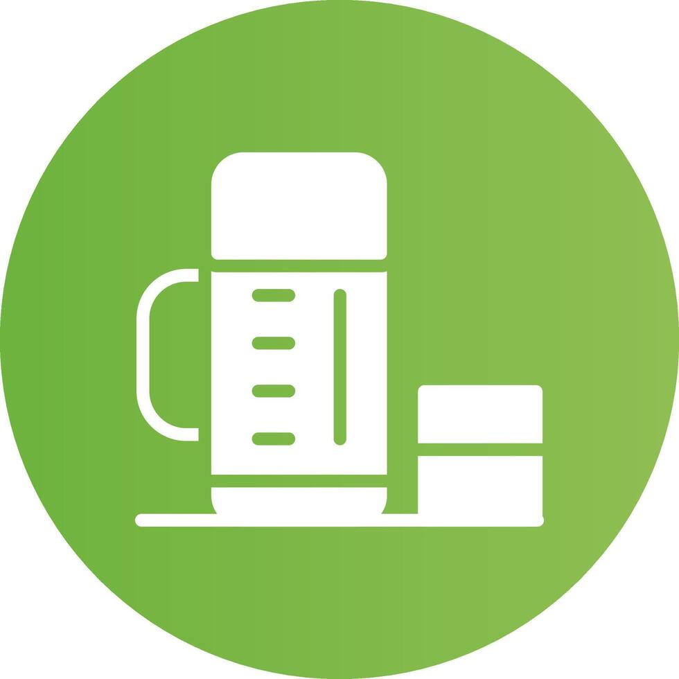 Thermos Creative Icon Design vector