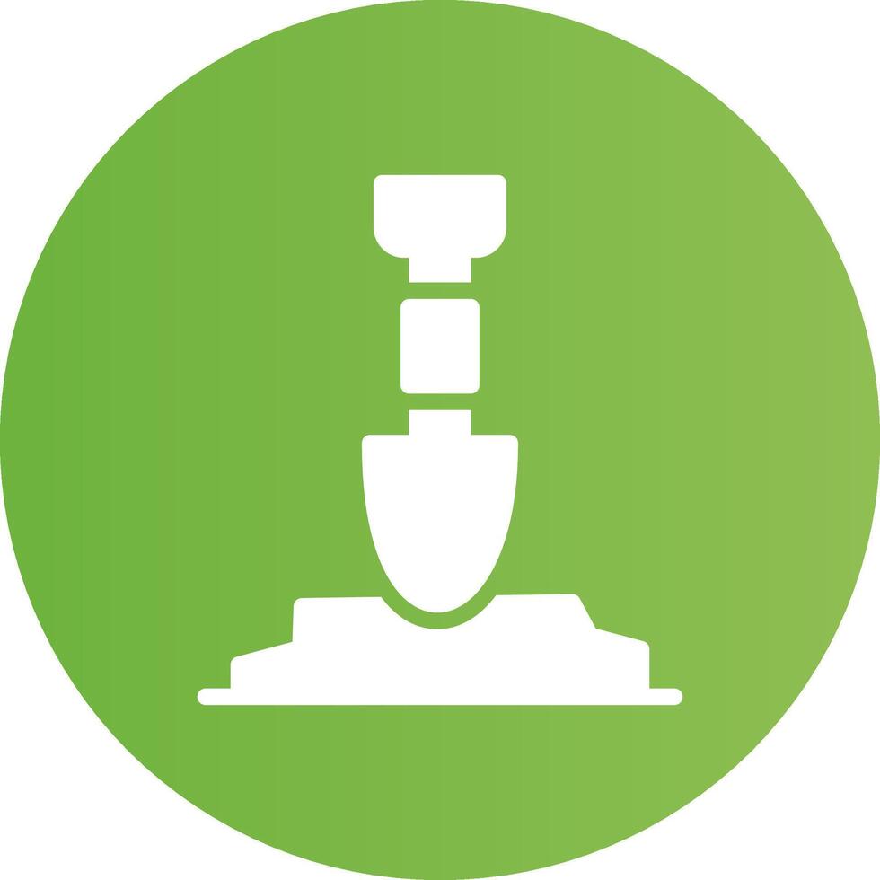 Shovel Creative Icon Design vector