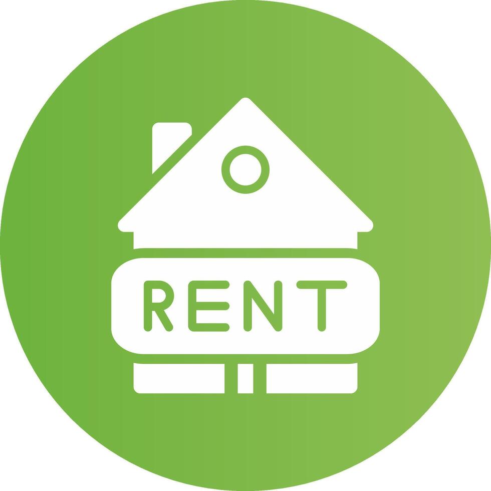 Rent Creative Icon Design vector