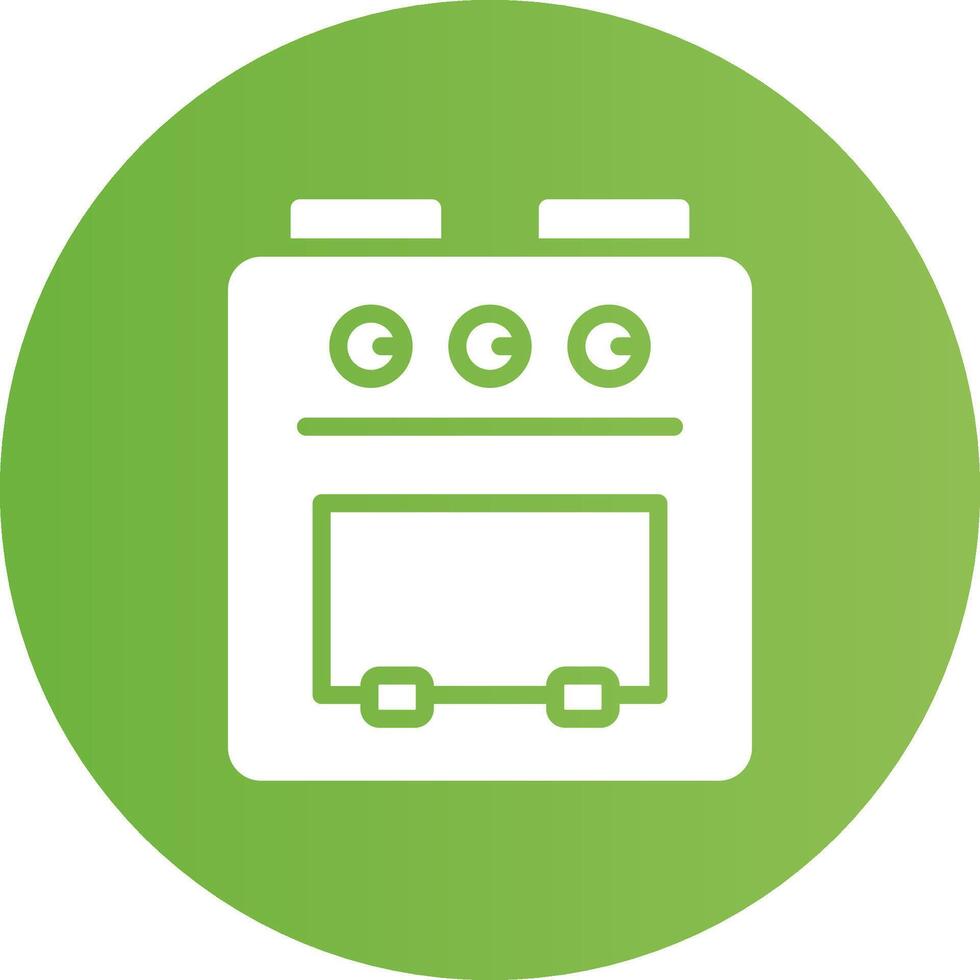 Oven Creative Icon Design vector