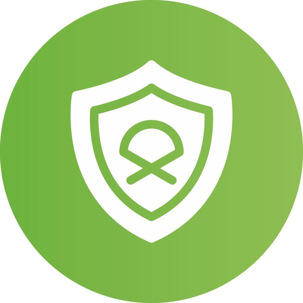 Shield Creative Icon Design vector