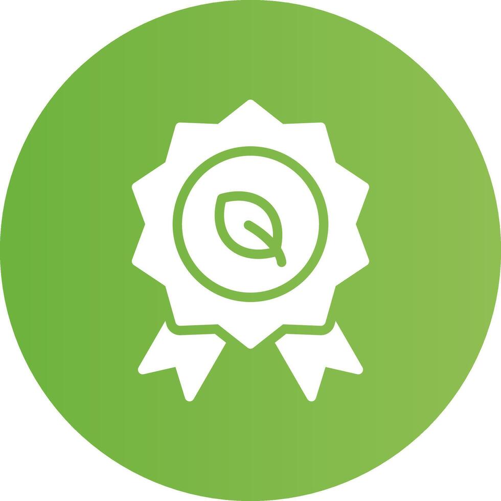 Eco Label Creative Icon Design vector