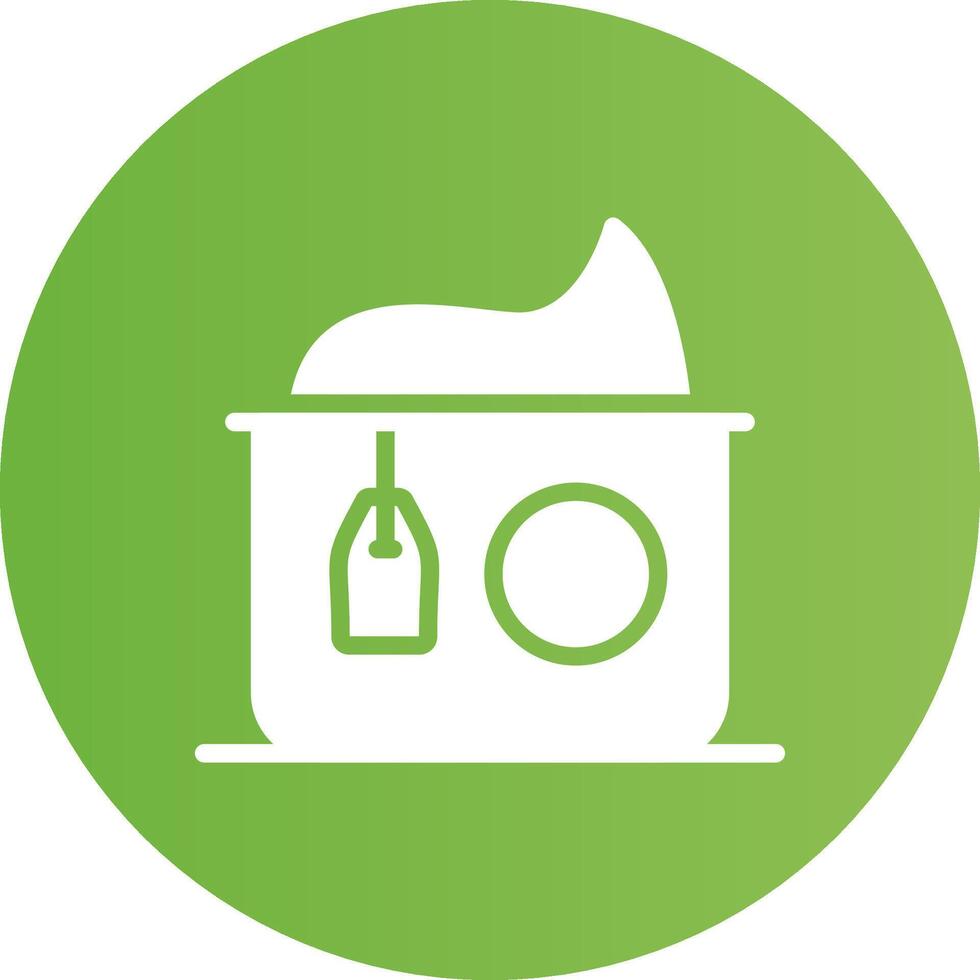 Cream Creative Icon Design vector