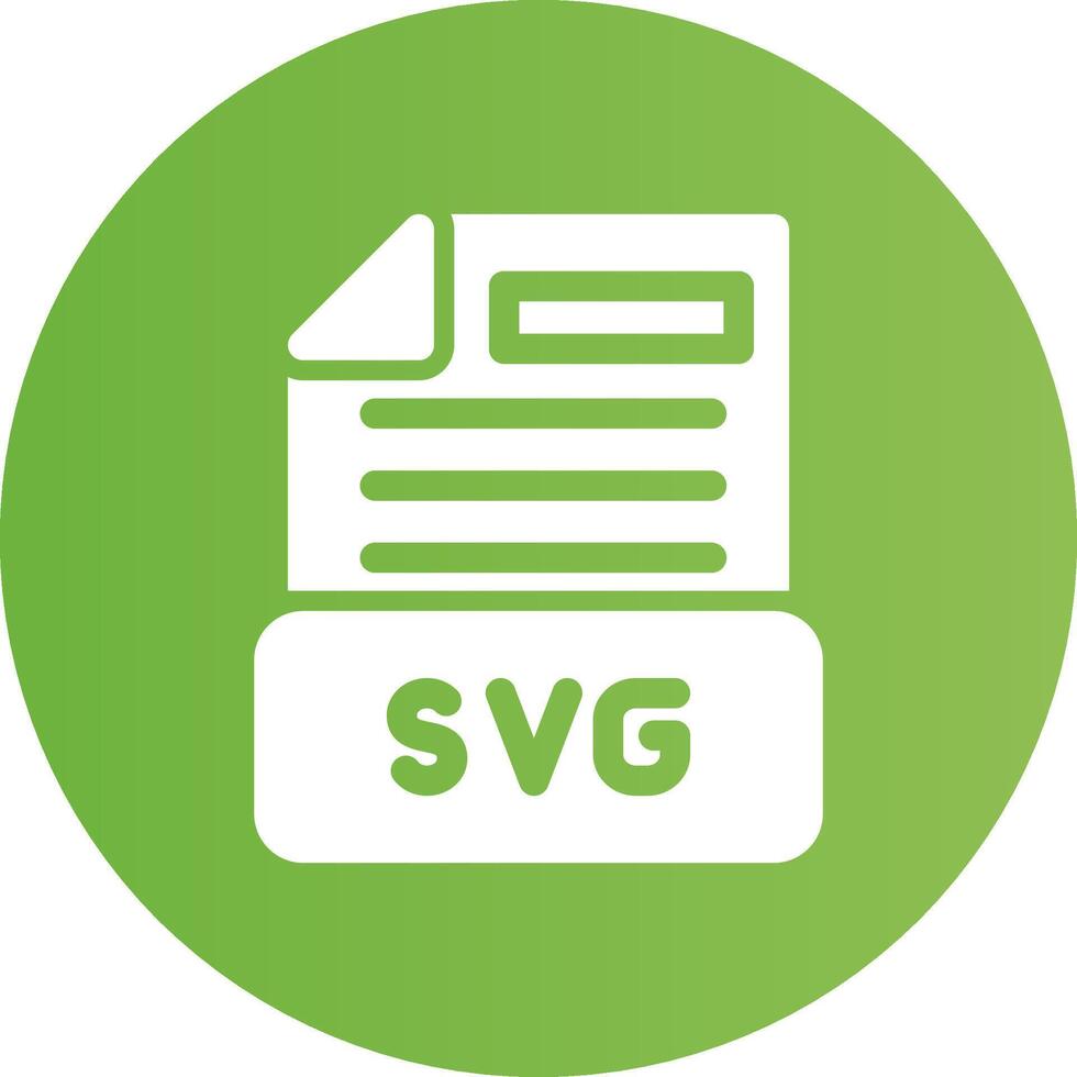 Svg File Creative Icon Design vector