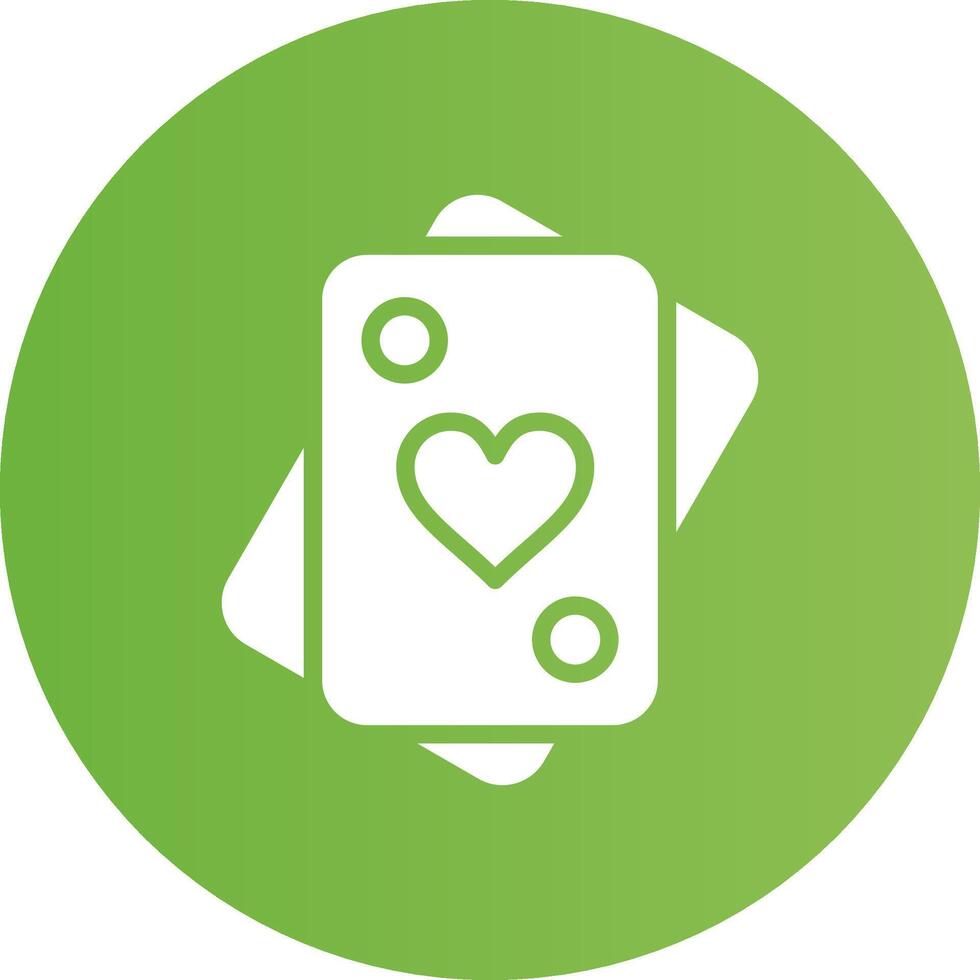 Playing Cards Creative Icon Design vector