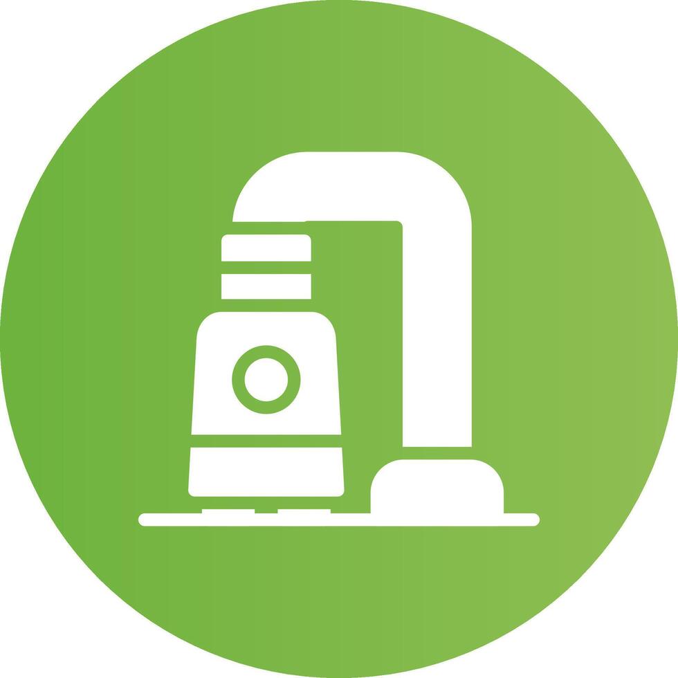 Vacuum Cleaner Creative Icon Design vector