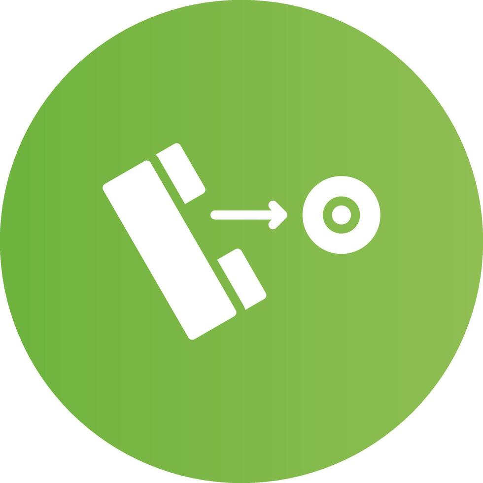 Phone Calls Creative Icon Design vector