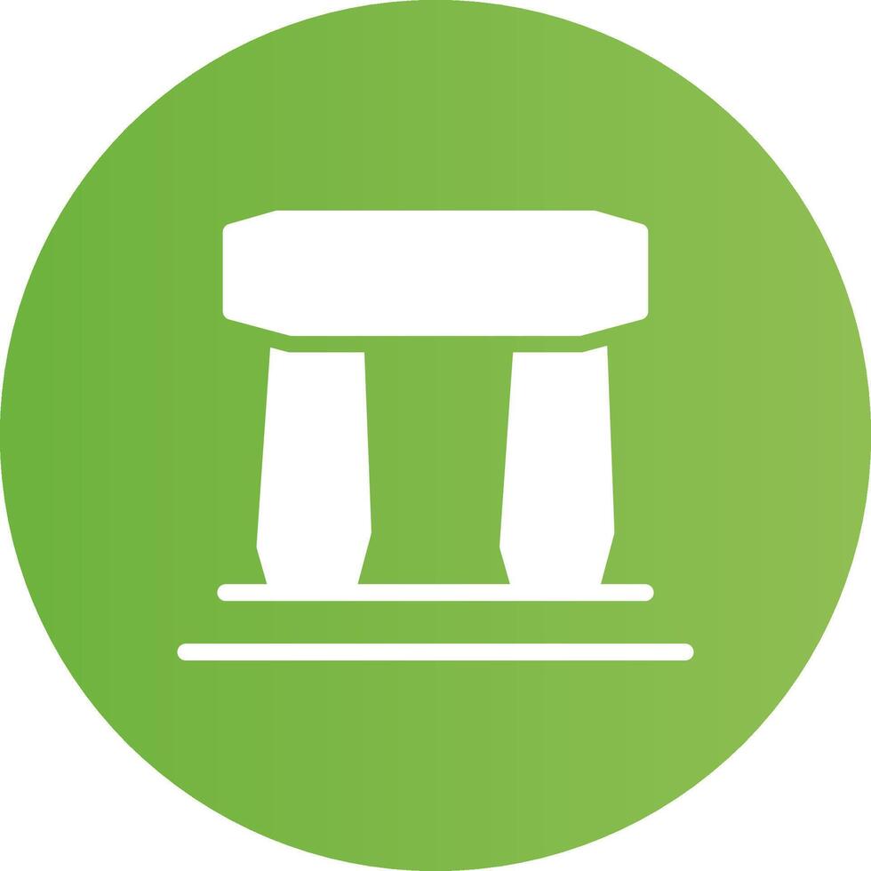Stonehenge Creative Icon Design vector