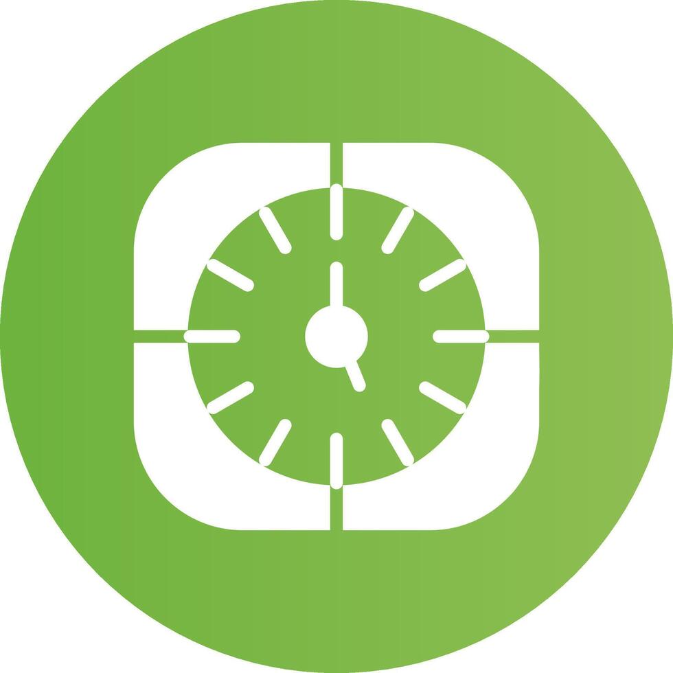 Clock Creative Icon Design vector