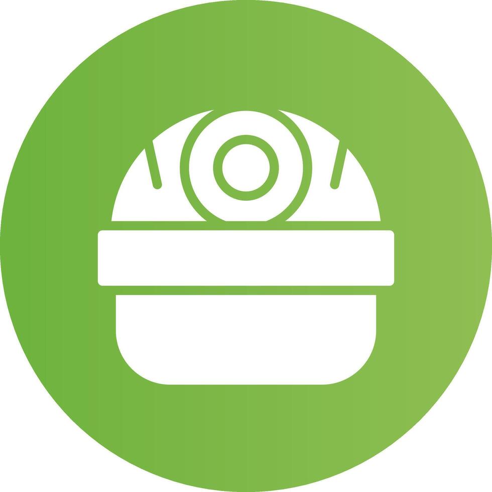 Helmet Creative Icon Design vector