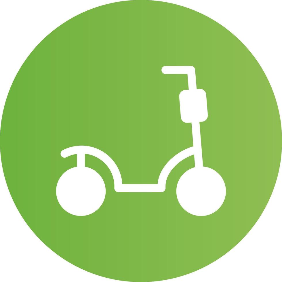 Scooter Creative Icon Design vector