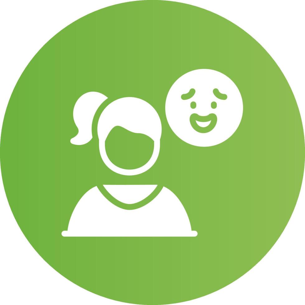 Facial Expression Creative Icon Design vector