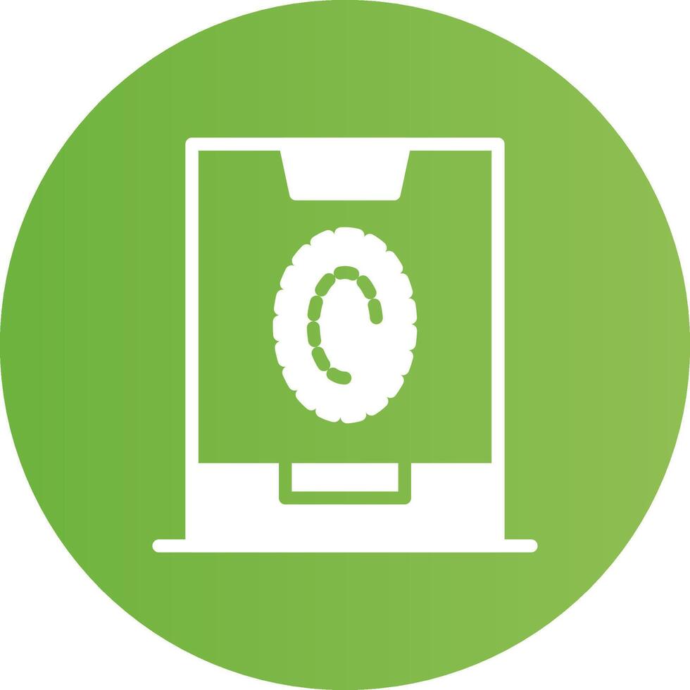 Smart Identification Creative Icon Design vector