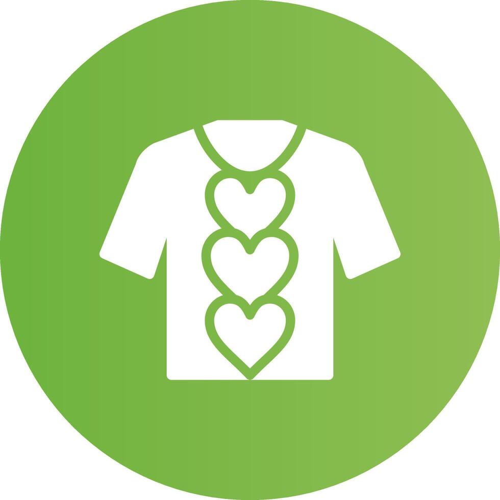 Shirt Creative Icon Design vector