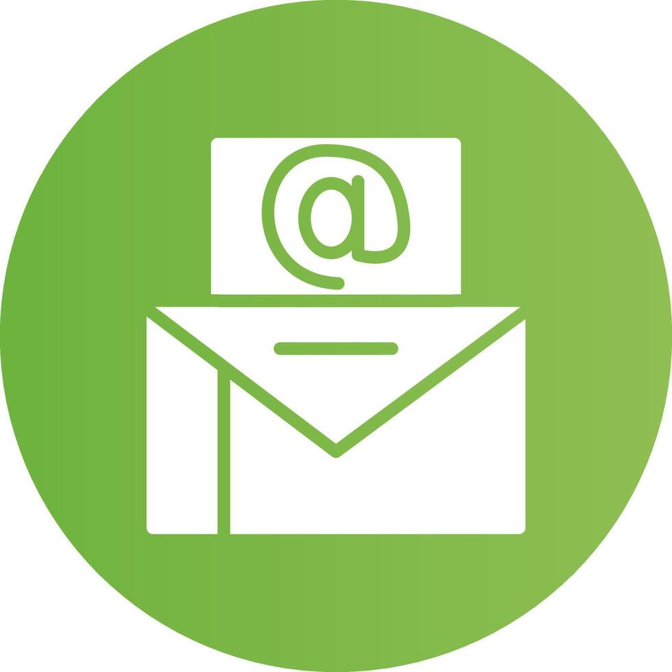 Email Marketing Creative Icon Design vector