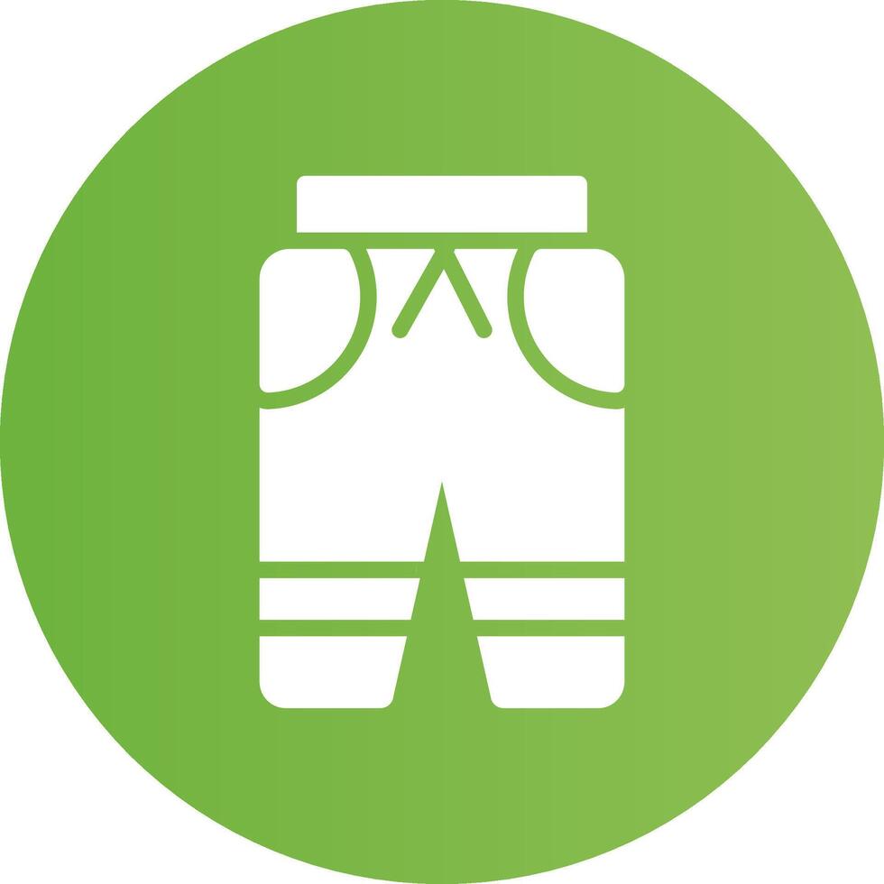 diseño de icono creativo de pantalón de esquí vector