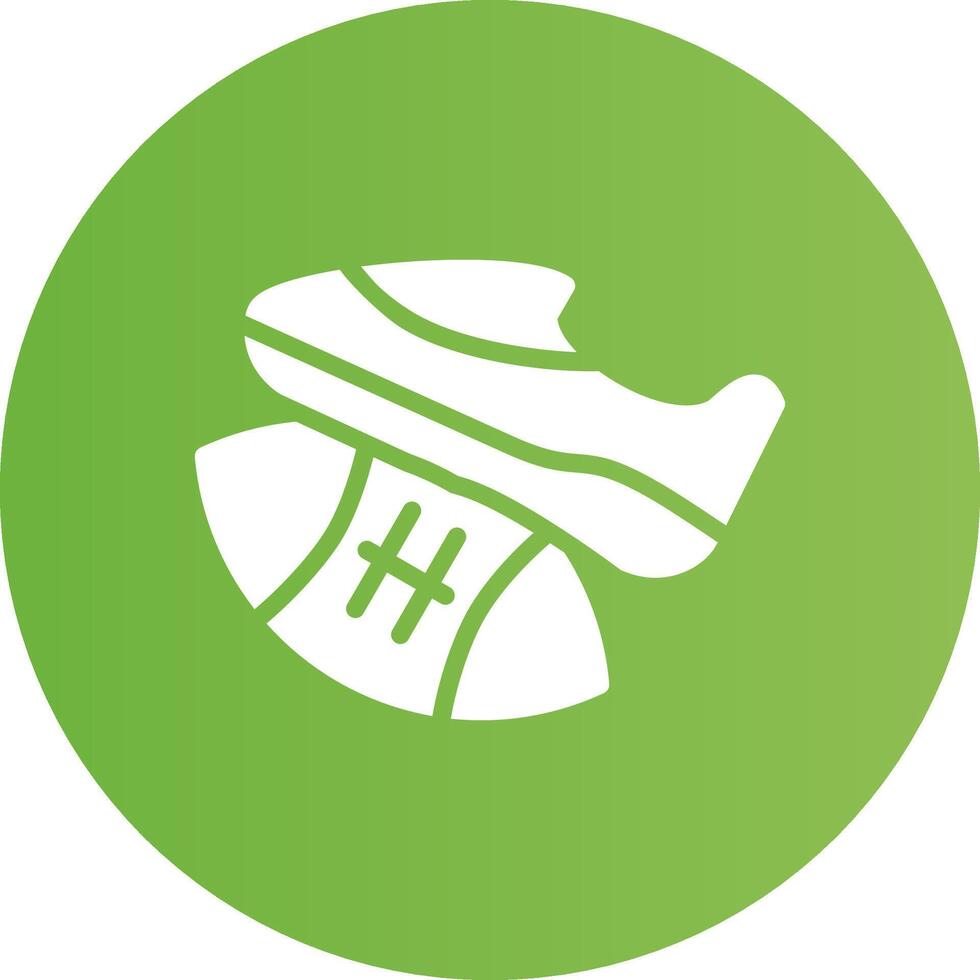 Kick Creative Icon Design vector