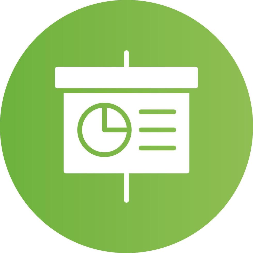 Presentation Creative Icon Design vector