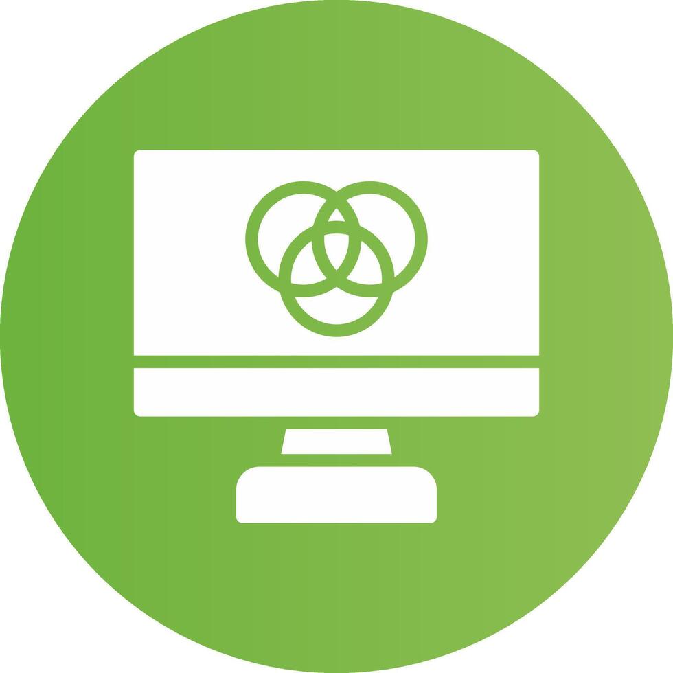 RGB Creative Icon Design vector