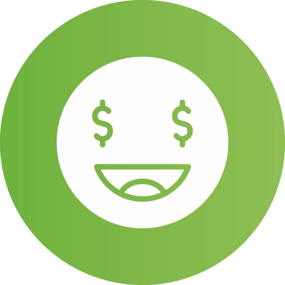 Greedy Creative Icon Design vector