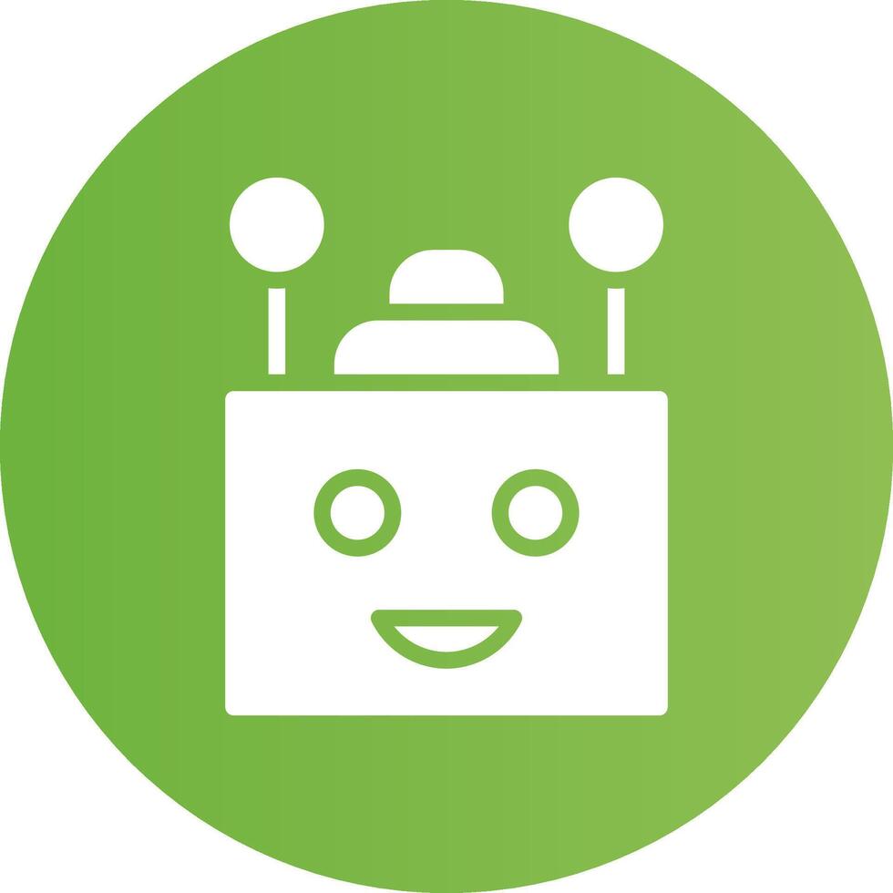Chatbot Creative Icon Design vector