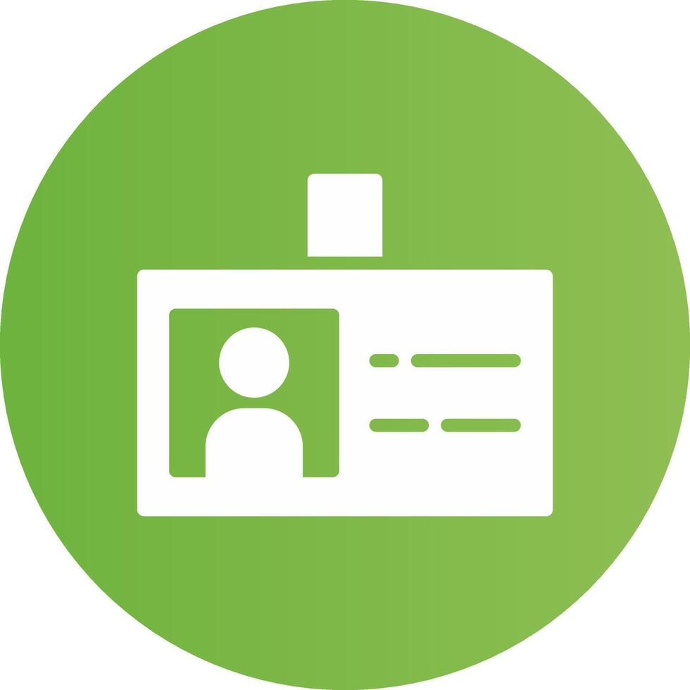 Driving License Creative Icon Design vector
