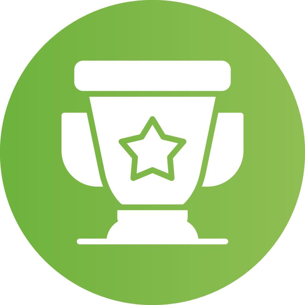 Trophy Creative Icon Design vector