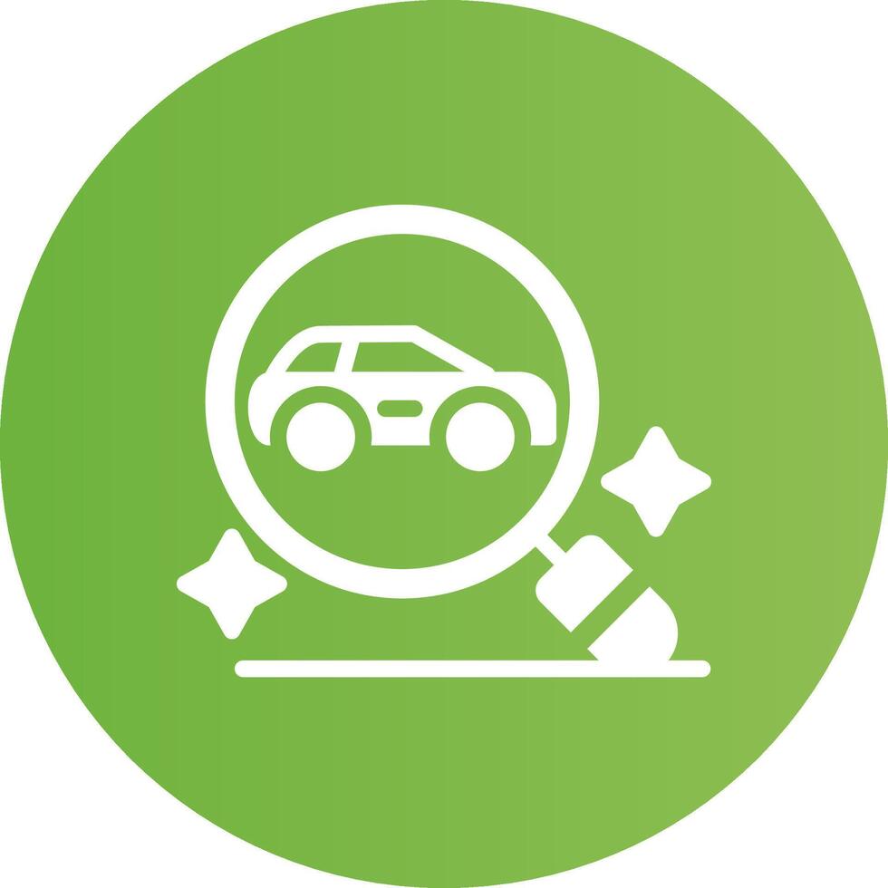 Car Finder Creative Icon Design vector