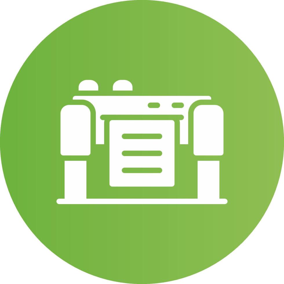 Plotter Creative Icon Design vector