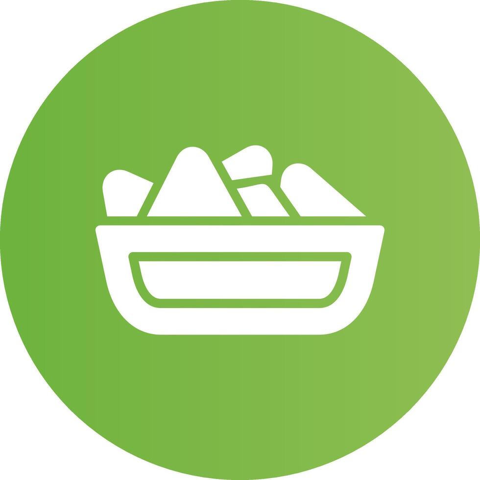 Nachos Creative Icon Design vector