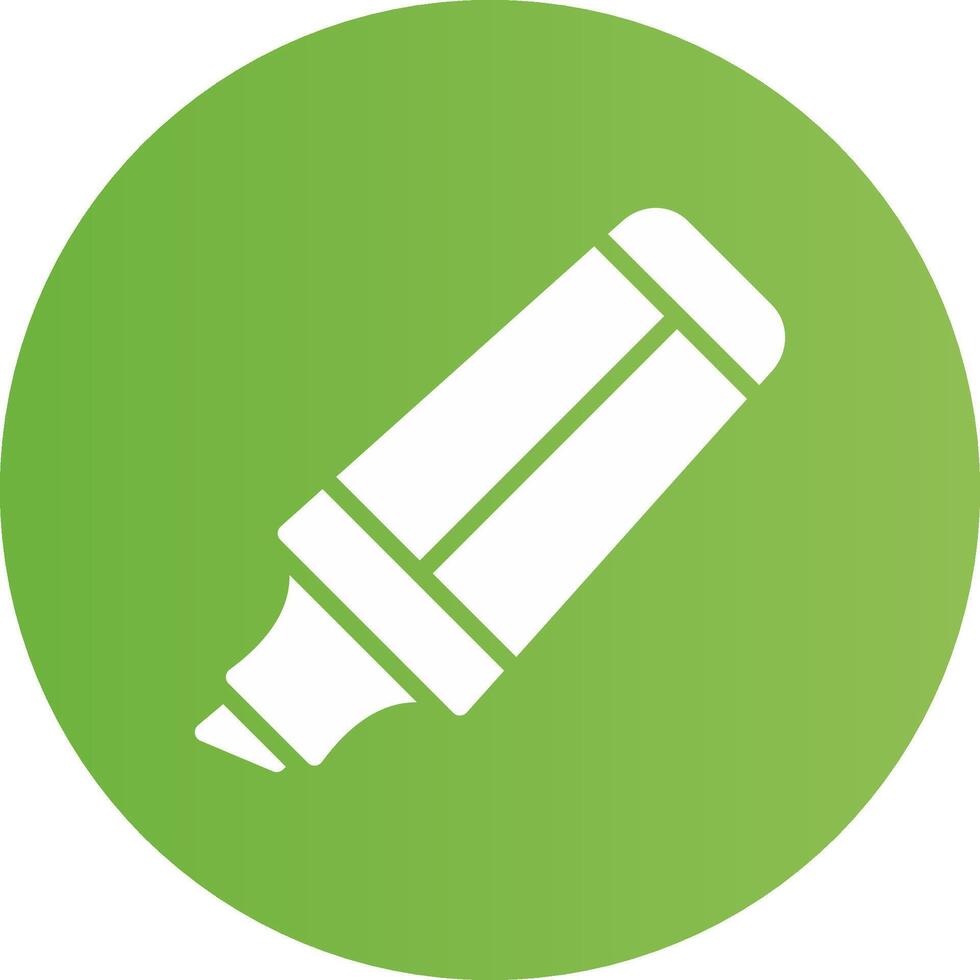 Highlighter Creative Icon Design vector