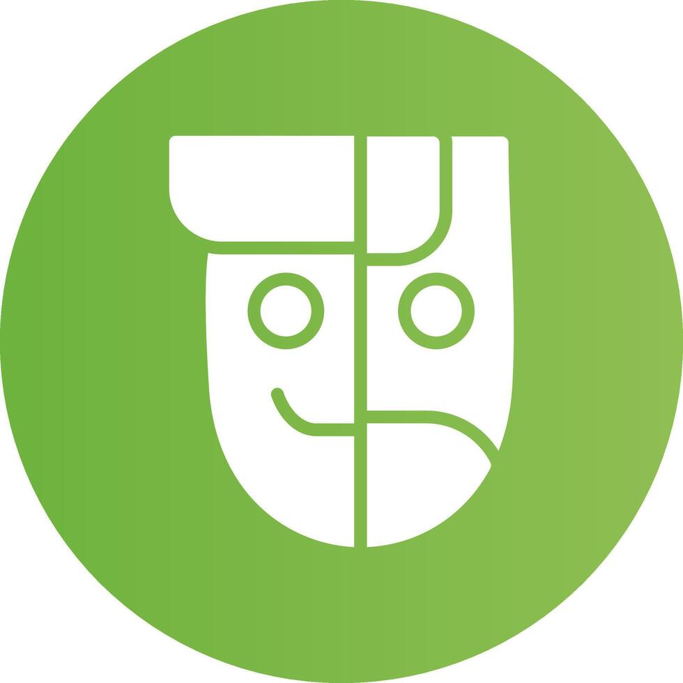 Cyborg Creative Icon Design vector